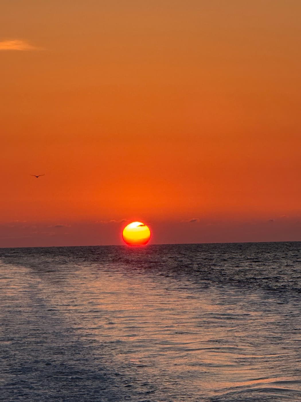 Sunset over the Adriatic